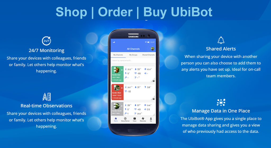 Shop Order Buy UbiBot