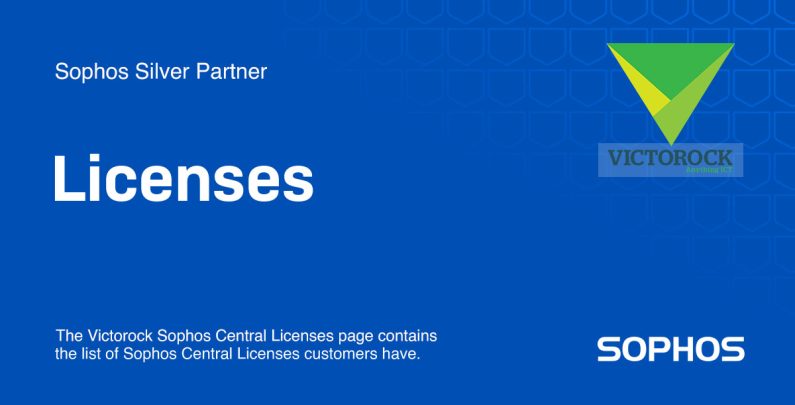 Victorock Sophos Licenses